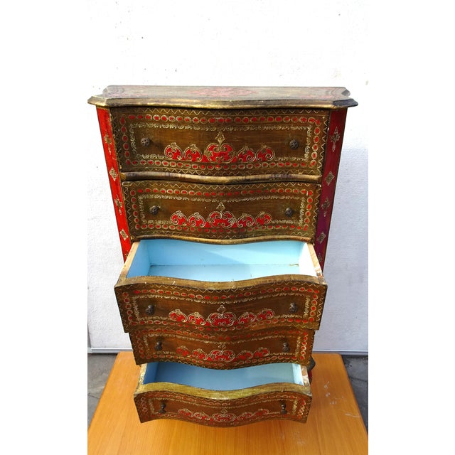 Vintage Italian Florentine Chest of Drawers, 1970 For Sale - Image 14 of 18