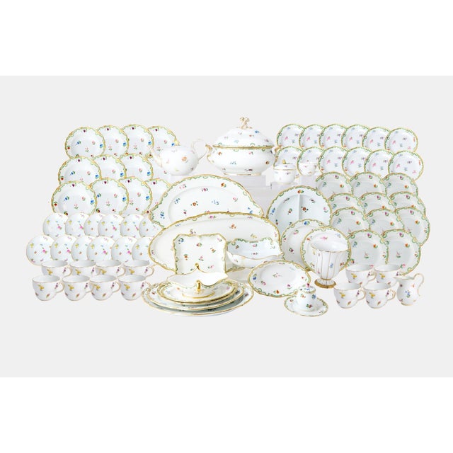 Late 19th Century Meissen Porcelain Dinnerware Service for Twelve People - 121 pcs For Sale - Image 14 of 14