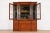 Ethan Allen Ethan Allen Georgian Inlaid Mahogany Lighted Breakfront Bookcase Cabinet For Sale - Image 4 of 12