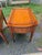 Early 20th Century Pair of Federal Style Leather Top Flame Mahogany Side Tables For Sale - Image 11 of 14