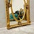 French Style Golden Wall Mirror With Angels Details For Sale - Image 4 of 4