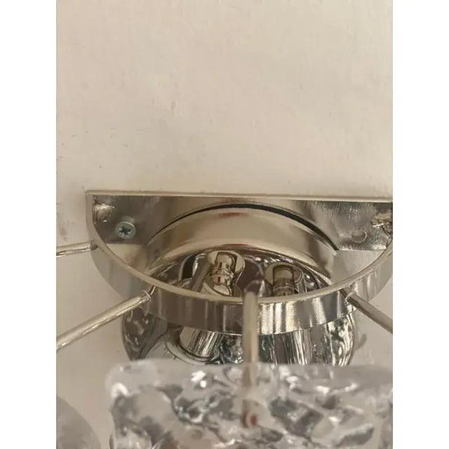 Hammered Strips Listelli Murano Glass Wall Sconce by Simoeng For Sale - Image 9 of 12