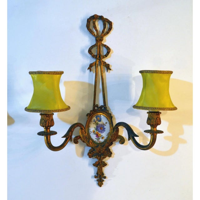 Mid-Century Modern Mid-Century Italian Wall Sconces, Set of 2 For Sale - Image 3 of 9
