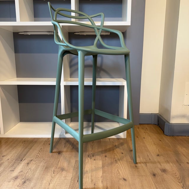 Vintage Masters Stools by Philippe Starck for Kartell, 2010s, Set of 3 For Sale - Image 10 of 18