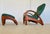 Set of Vintage Danish Reclining Chair and Ottoman in Green Suede For Sale - Image 3 of 18