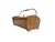 Mid-Century Teak Wood Sewing Storage Box, 1960s For Sale - Image 10 of 11