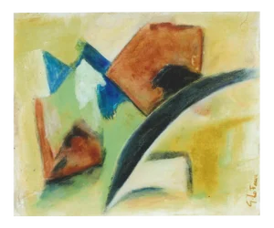 Lyrical Abstractionism - Oil Painting 2012 by Giorgio Lo Fermo 2012