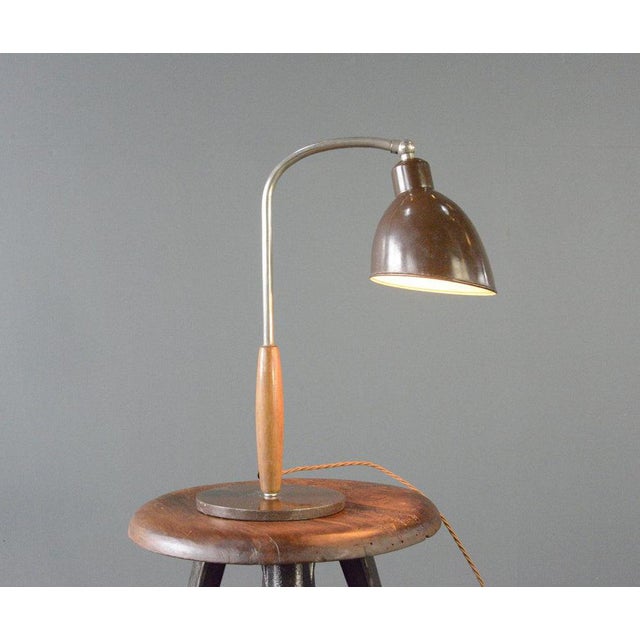 Forma Table Lamp from Bunte & Remmler Bur, 1930s For Sale - Image 5 of 10