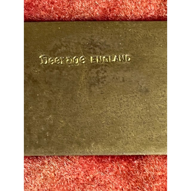 Mid-Century Art Deco Style Brass and Onyx Dressing Table Mirror, 1950s For Sale - Image 11 of 12