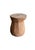 1970s Aged Javanese Teak Wood Side Table – Sculptural Organic Pedestal For Sale - Image 9 of 9