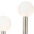 Regina Andrew Happy Steel Sconce Left Side, Polished Nickel For Sale In Detroit - Image 6 of 10
