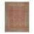 10x14 Coral Hand-Knotted Wool Geometric Floral Tapestry Traditional Carpet Rug For Sale