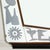 Brown Mid-Century Reversed Etched & Smoked Wall Mirror With Sculptural Walnut Lining For Sale - Image 8 of 12