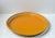 Swedish Modern Yellow Ovale Metal Serving Tray by Carl Lund, 1960s For Sale - Image 4 of 9