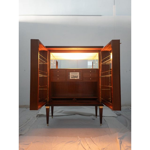 Mid-Century Modern Italian Bar Cabinet by Paolo Buffa, 1957 For Sale - Image 15 of 18