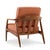 Brown Milo Baughman for Thayer Coggin Mid Century Walnut Lounge Chairs - Pair For Sale - Image 8 of 12
