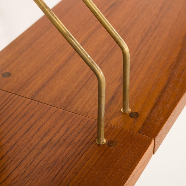 Danish Teak Shelving Unit in the style of Poul Cadovius, 1960s For Sale - Image 6 of 8