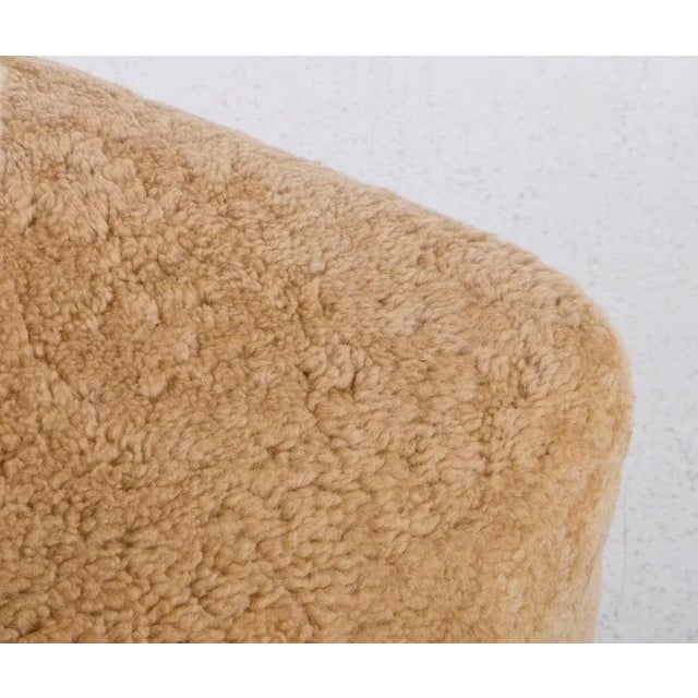 Animal Skin Set of Swedish Modern Easy Chairs, 1940s For Sale - Image 7 of 12