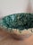 The speckled green drip glaze pooling over the rim of this Italian tian bowl is the kind of surface that takes decades to...