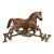 Early 19th C. French Equestrian/Horse Cast Iron Weather Vane Directional Fragments For Sale