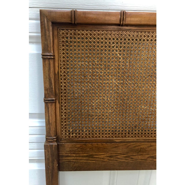 Boho Chic Dixie Faux Bamboo Twin Caned Headboard Chairish