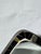 Black Mid-Century Modern Asymmetrical Mosaic and Brass Free-Form Mirror from Muller, 1950s For Sale - Image 8 of 18