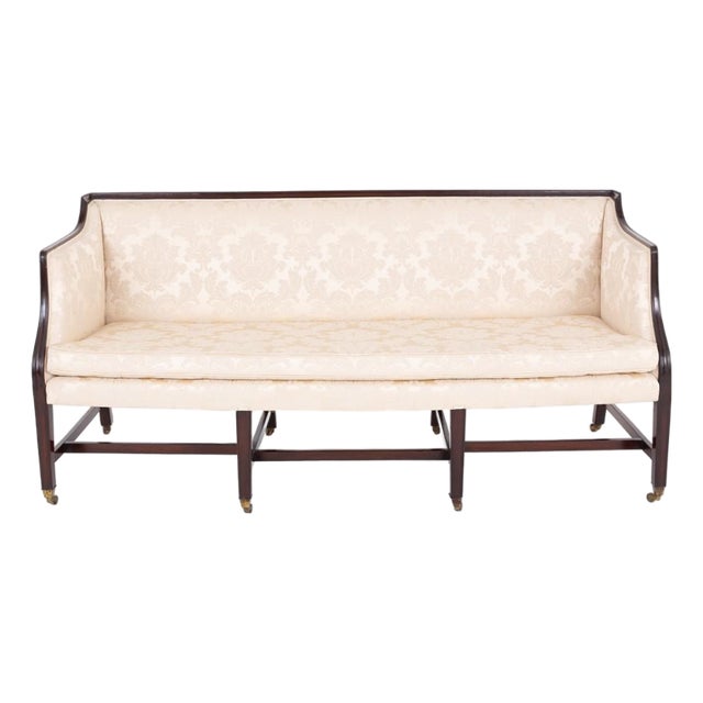 Georgian Mahogany Sofa, 1810s For Sale