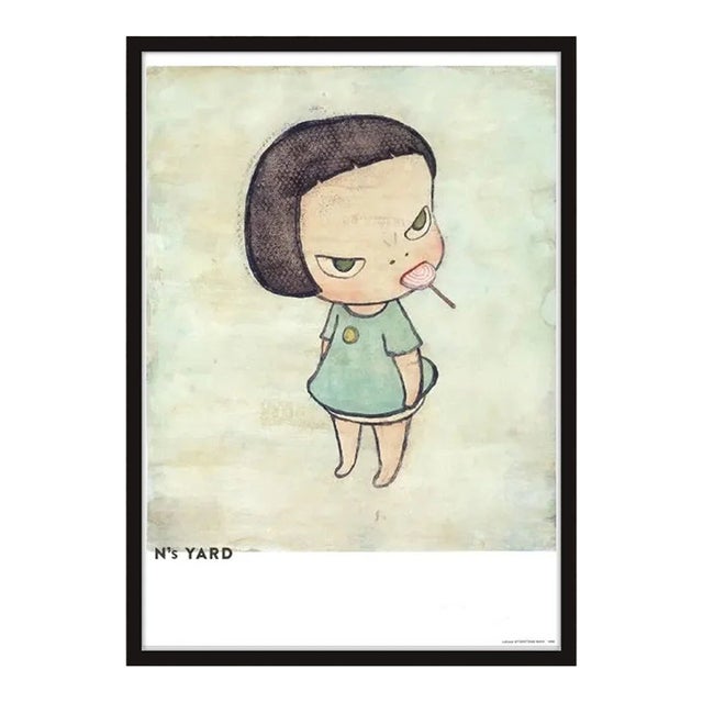 Yoshitomo Nara, Lollipop, 2021 - Black Frame For Sale