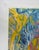 2000 - 2009 Contemporary Abstract Blue and Yellow Painting For Sale - Image 5 of 6