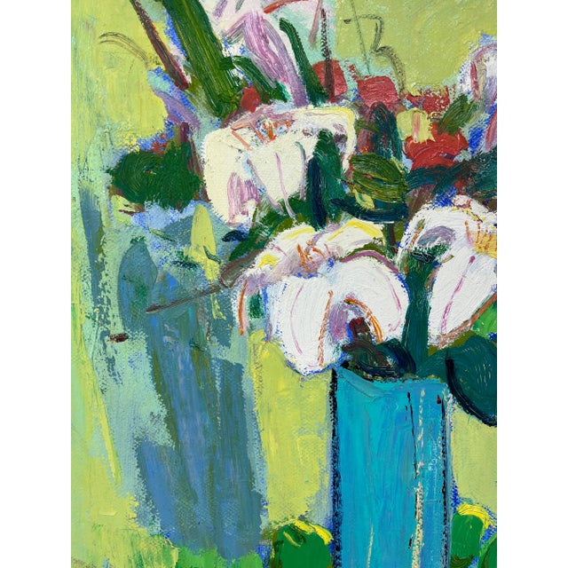 Impressionistic Landscape Original Oil Painting For Sale - Image 4 of 12