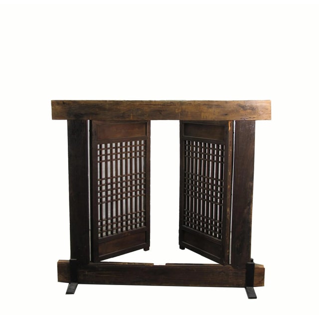 Japanese Window W/Stand For Sale - Image 9 of 10