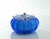 Vintage Art Glass Blue Pumpkin-Shaped Glass Bowl, Italy, 1970s For Sale - Image 4 of 5