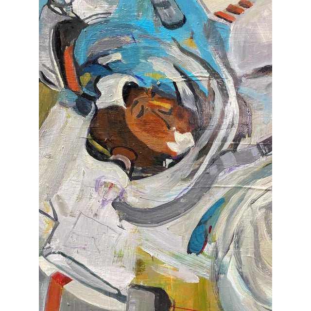 Gold Kazuo Yamada, Untitled (Study), Oil on Canvas Painting, 2015 For Sale - Image 8 of 13