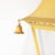 Vintage Chinoiserie Yellow Tole Hanging Lantern Chandelier With Brass Bells For Sale - Image 10 of 13