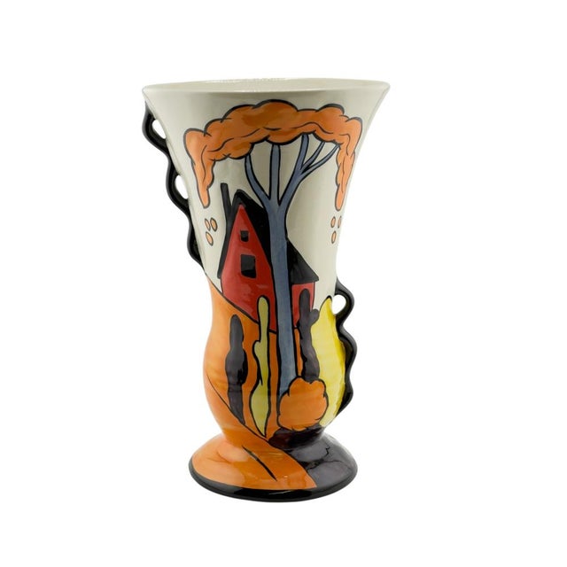 Chetwynd Twin-Handled Vase by Lorna Bailey, 1990s For Sale - Image 16 of 16