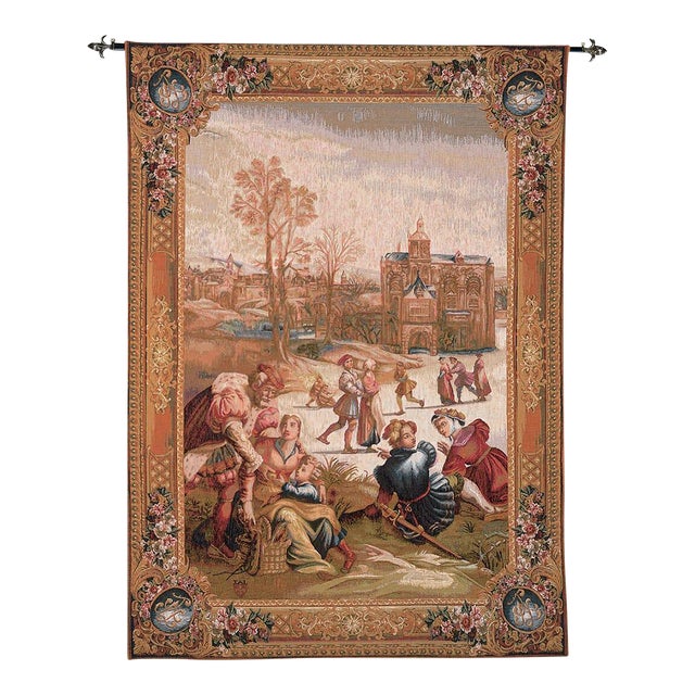 Winter Lake Tapestry - 152 X 106 Cm (5'0" X 3'6") - Requires Rod Size 3 For Sale