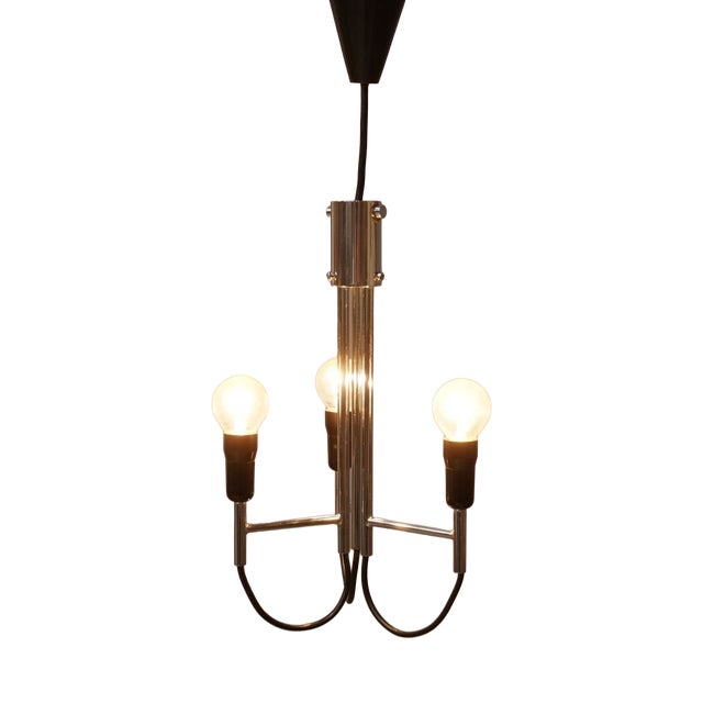 Gino Sarfatti Style Hanging Lamp, 1960s For Sale