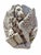 Relief in Asiago Biancone Marble Depicting the Lion of Saint Mark For Sale - Image 6 of 7