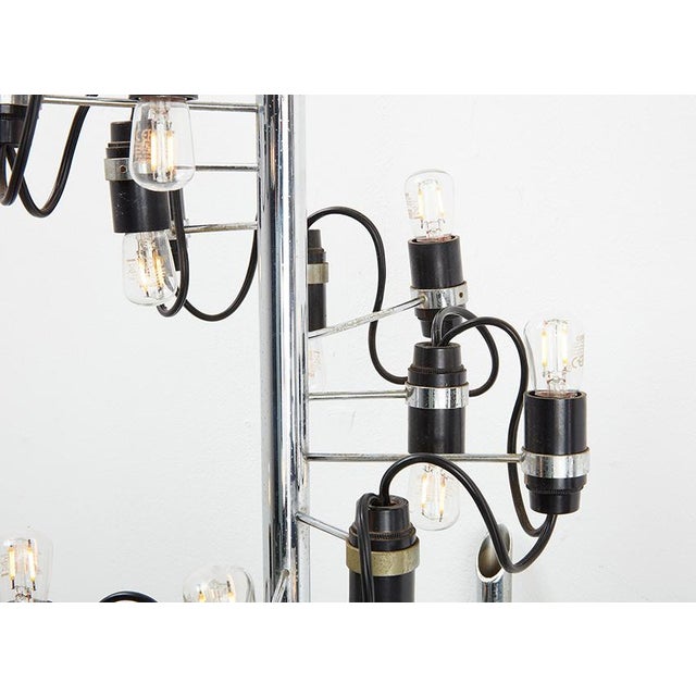 Metal Early Model 226 Wall Lights by Gino Sarfatti for Arteluce, Italy, 1959, Set of 2 For Sale - Image 7 of 10