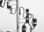 Metal Early Model 226 Wall Lights by Gino Sarfatti for Arteluce, Italy, 1959, Set of 2 For Sale - Image 7 of 10