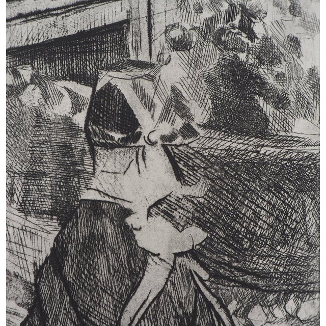 Jacques Villon, The Guard of the Moulin Rouge Ball, 1910, Original Etching For Sale - Image 6 of 7