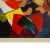 "#9 Chinese Acrobats" Abstract Oil Painting by Hans Kline, Framed C. 1989 For Sale - Image 4 of 13