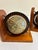 1970s Midcentury Wooden Rotating Globe Bookends—A Pair For Sale - Image 5 of 9