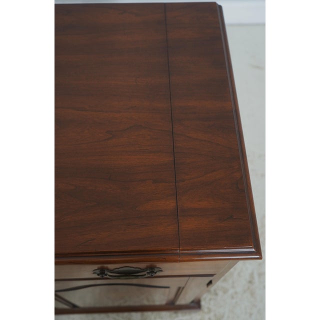 Henkel Harris Cherry Flip Top Server Cabinet For Sale - Image 13 of 18