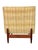 1950s Jens Risom Club Lounge Chair With Walnut Frame For Sale - Image 13 of 13