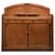 Art Deco Bar Cabinet in Solid Oak and Coromandel, Europe, 1930 Rare Dutch Arts & Crafts sideboard with early Amsterdam...