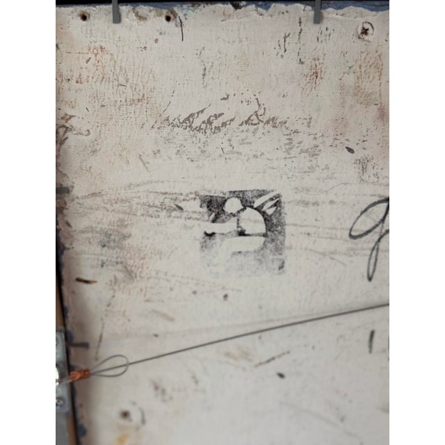Greige Greg Decker “Boxer, a Greg Decker Painting For Sale - Image 8 of 9