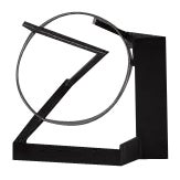 Abstract Metal Sculpture by Jean Lascoumes, 1930s For Sale