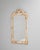 1880s French Wood White Patinated Mirror For Sale - Image 4 of 10