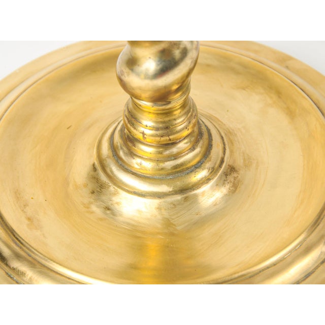1970s 1970s Fredrick Cooper Barley Twist Brass Lamp For Sale - Image 5 of 18